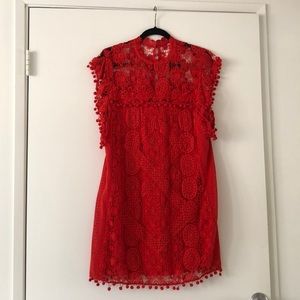 Red Tularosa Dress